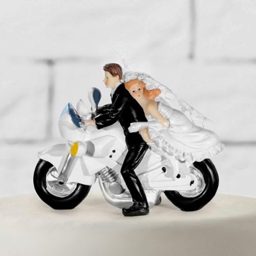Bride & Groom Cake Topper Caricature Figurine - To Have & to Hold Bride & Groom Cake Topper Caricature Figurine - To Have & to Hold